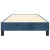 vidaXL Boxspring bed 90x200 cm fluweel donkerblauw