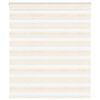 vidaXL Zebra rolgordijn 135x100 cm stofbreedte 130,9 cm marmerbeige