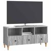 vidaXL TV-kast Grijze Sonoma 102 x 34,5 x 50 cm Geconstrueerd hout