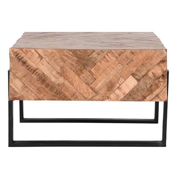 LABEL51 Salontafel Float 90x60x40 cm hout zwart