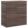 vidaXL Tuinbox 100x49x103,5 cm polyetheen rattan bruin