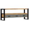 vidaXL Tv-meubel 130x30x50 cm massief mangohout