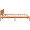 vidaXL Bedframe Bruin 160 x 200 cm Massief grenenhout