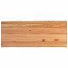 vidaXL Bartafel met natuurlijke rand 200x80x92 cm massief eikenhout