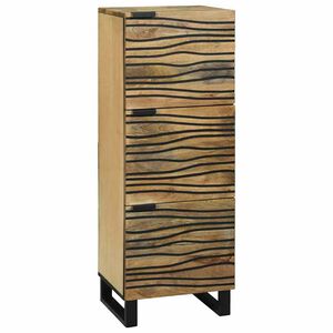 vidaXL Highboard Bruin 40 x 33 x 110 cm massief mangohout