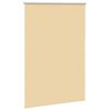 vidaXL Rolgordijn verduisterend 110x175 cm stofbreedte 105,7 cm beige