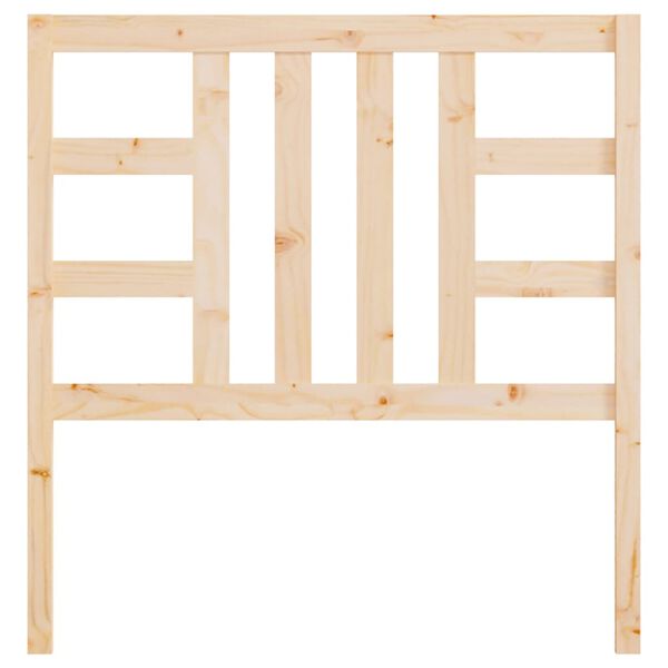 vidaXL Hoofdbord 96x4x100 cm massief grenenhout