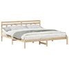 vidaXL Bedframe Bruin 180 x 200 cm Massief grenenhout