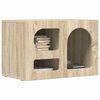 vidaXL TV-kast Sonoma Eiken 60 x 35 x 40 cm Bewerkt hout