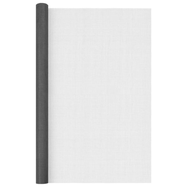 vidaXL Gaas 80x500 cm glasvezel zwart