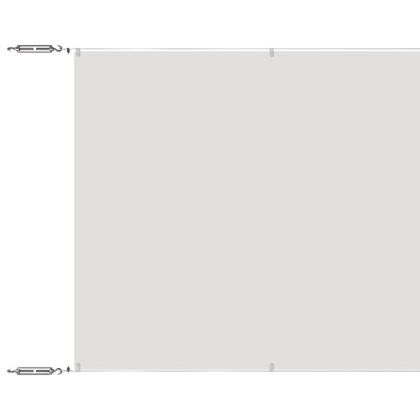 vidaXL Luifel verticaal 100x800 cm oxford stof wit