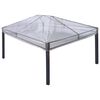 vidaXL Gazebo Dekking Vervanging 400 x 300 x 32 cm Transparant PVC
