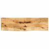 vidaXL Tafelblad met natuurlijke rand 110x40x3,8 cm massief mangohout