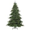 vidaXL Kunstmatige Inklapbare Kerstboom met 300 LED 240 cm PVC