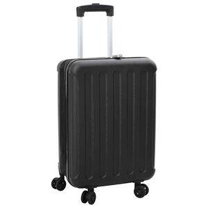 vidaXL Koffer met slot Zwart 43 x 27 x 66 cm ABS Kunststof