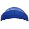 vidaXL Pooldome Groen 405 x 405 x 192 cm 185T polyester met PU-coating