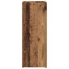 vidaXL Paraplu Standaard Oudhout 25 x 24,5 x 64 cm Bewerkt hout