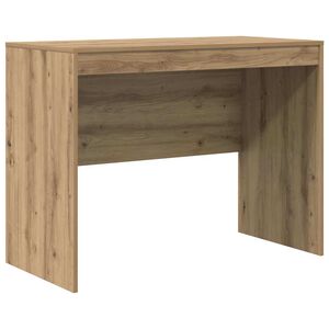 vidaXL Bureau Artisan Eiken 100 x 50 x 76 cm