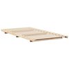 vidaXL Bedframe Bruin 80 x 210 cm Massief grenenhout