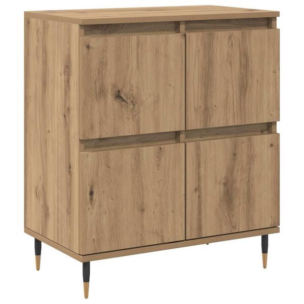 vidaXL Dressoir Artisan Eiken 60 x 35 x 70 cm