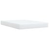 vidaXL Boxspring met matras kunstleer wit 140x200 cm