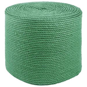 vidaXL 4 mm Groen 100% Tossa jute