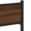 vidaXL Bedframe zonder matras bewerkt hout bruin eikenkleur 120x200 cm