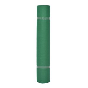 vidaXL Tapijt Effen Groen 1 x 12 m Stof