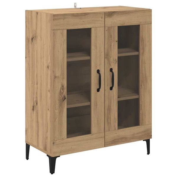 vidaXL Dressoir Artisan Eiken 69,5 x 34 x 90 cm