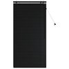 vidaXL Jaloezie Zwart 90 x 160 cm 35 mm Massief Paulowniahout