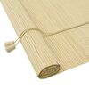 vidaXL Rolgordijn Naturel 40 x 160 cm Bamboe