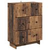 vidaXL Ladenkast Oud hout 66 x 34,5 x 90 cm Bewerkt hout