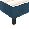 vidaXL Boxspring bed 80x200 cm fluweel donkerblauw
