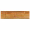 vidaXL Tafelblad met natuurlijke rand 110x30x2,5 cm massief mangohout
