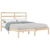 vidaXL Bedframe massief hout 120x190 cm
