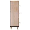 vidaXL Hoge kast 40x33x110 cm massief mangohout
