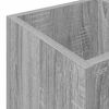 vidaXL Paraplu Standaard Grijs Sonoma 25 x 24,5 x 64 cm Bewerkt hout