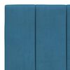 vidaXL Bedframe zonder matras "Hanko" fluweel blauw 100x200 cm