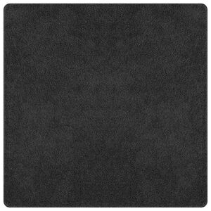 vidaXL Antislip Shaggy Tapijt Donkergrijs 120 x 120 cm PP