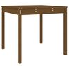 vidaXL Tuintafel 82,5x82,5x76 cm massief grenenhout honingbruin