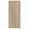 vidaXL Dressoirs 2 st 60x31x70 cm bewerkt hout sonoma eikenkleurig