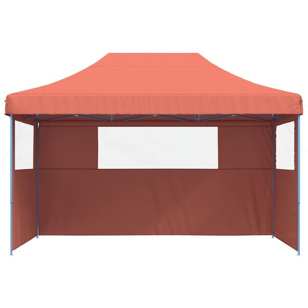 vidaXL Partytent Terracotta 292 x 440 x 315 cm Oxford Stof