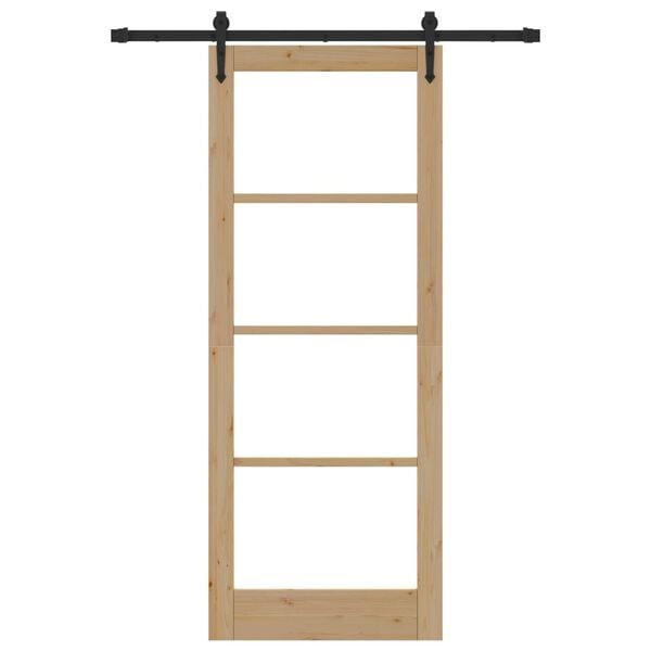 vidaXL Schuifdeur ORKDAL Naturel 83 x 211 cm