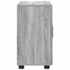 vidaXL Dressoir Grijs Sonoma 88,5 x 30,5 x 55,5 cm Bewerkt hout