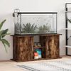 vidaXL Aquariumstandaard 121x41x58 cm bewerkt hout gerookt eikenkleur
