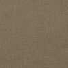 vidaXL Stoelkussens 2 st lage rug 100x50x4 cm stof gemêleerd taupe