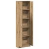 vidaXL Kledingkast Artisan Eiken 55 x 25 x 189 cm Bewerkt hout