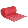 vidaXL Jute Rol 25 x 1500 cm Rood