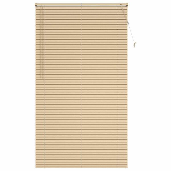 vidaXL Venetiaanse Blind Lichtbruin met Patroon 213 x 120 cm PVC