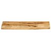 vidaXL Tafelblad met natuurlijke rand 90x20x3,8 cm massief mangohout